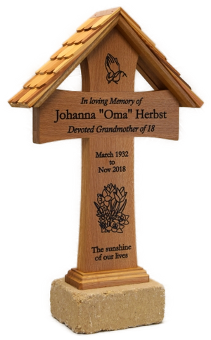 Large Garden Memorial Cross