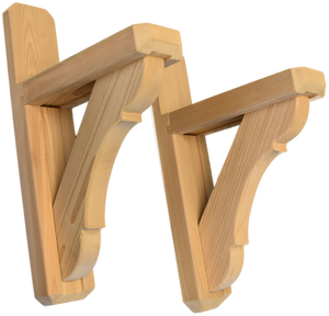 Cedar Window Box Mounting Brackets