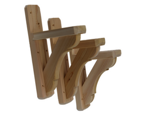 Cedar Window Box Mounting Brackets