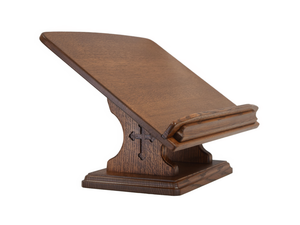 Bible Stand with Higher Viewing Angle - Medium Early American Finish