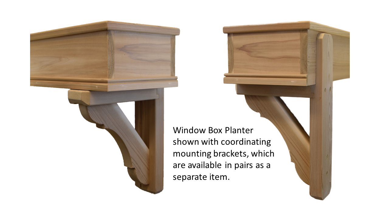 72 window box planters 72" Cedar Window Box Planter with Liner – Rasmussen Wood Werks