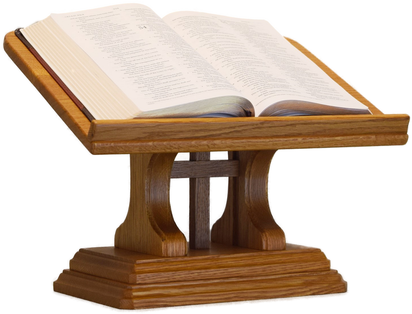 Bibble Stan Bible Stand - Light Finish – Rasmussen Wood Werks
