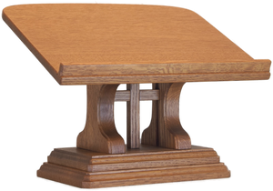 Bible Stand - Medium Fruitwood Finish