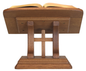 Bible Stand - Medium Fruitwood Finish