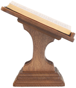 Bible Stand - Medium Fruitwood Finish