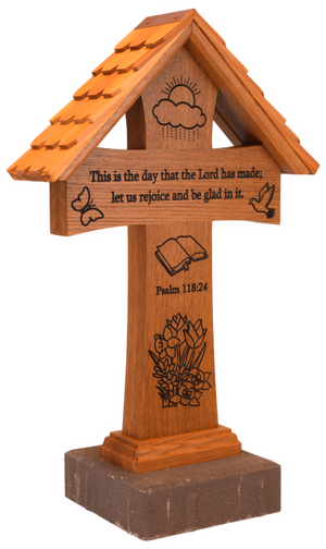 Garden Blessing Cross - This is the Lord's Day
